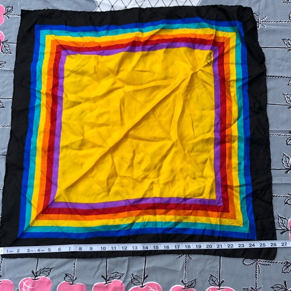 Vintage Silk Scarf - Picture 3 of 4